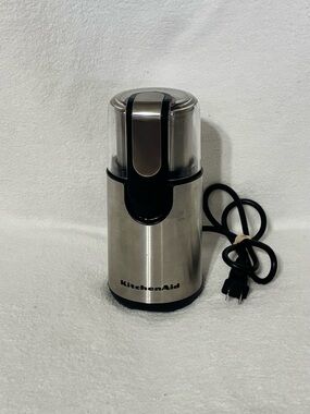 KitchenAid Silver and Black Electric Grinder